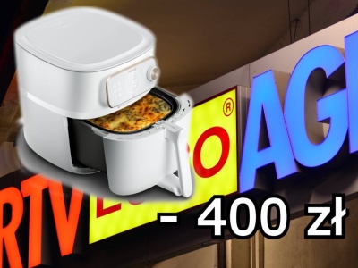Air fryer Philips 400 zł taniej. Usmaży, upiecze i ugotuje na parze