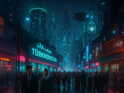 Jednym z najbardziej cyberpunkowych krajów świata jest... Turkmenistan