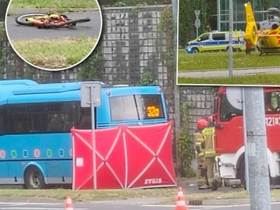 Na ulicy został jego rowerek. 5-letni chłopiec walczy o życie. Dramat w Chrzanowie