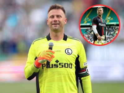 Artur Boruc wzbudził emocje! Wszystko przez jego koszulkę! [ZDJĘCIE]