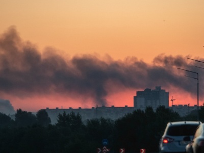 ​Pożary wieżowców i rządowego gmachu. Rosjanie zaatakowali Kijów