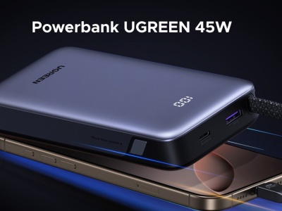 Powerbank UGREEN w promocji. Za ile?! Szybkie ładowanie i wysuwany kabel
