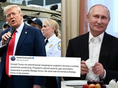 Naruszenie polskiej przestrzeni powietrznej bez komentarza administracji Trumpa