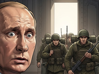 Putin obawia się powrotu byłych więźniów z frontu