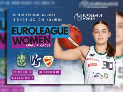 Euroliga wraca do Lublina! Polski Cukier AZS UMCS kontra wicemistrz Węgier