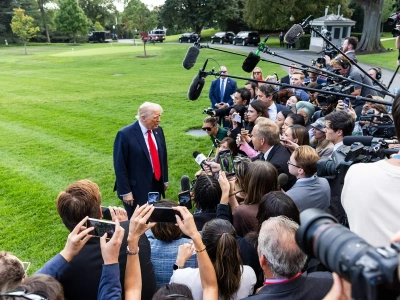 Rosyjskie drony nad Polską. Trump z krótkim komentarzem