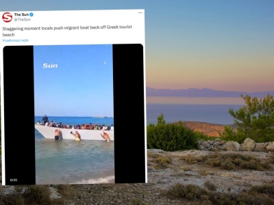 Migranci chcieli dopłynąć do Grecji. Turyści zatrzymali łódź gołymi rękami