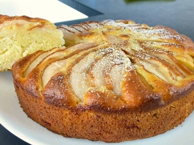 Nie uwolnisz się od pytań, jak zrobiłeś to ciasto z gruszkami. Pycha to mało powiedziane