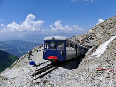 Tramwajem na Mont Blanc