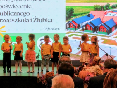 Otwarcie żłobko-przedszkola w Gręboszowie