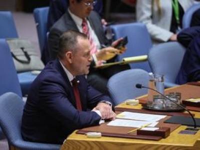 Nawrocki na Radzie Bezpieczeństwa ONZ: Jesteśmy atakowani każdego dnia