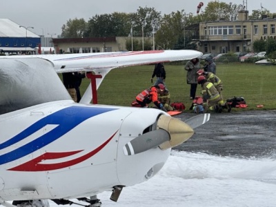 Katastrofa na lotnisku – ćwiczenia służb ratunkowych