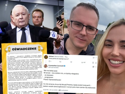 Przemysław Czarnecki, znany jako były partner Marianny Schreiber, decyzją prezesa stał się też byłym radnym PiS