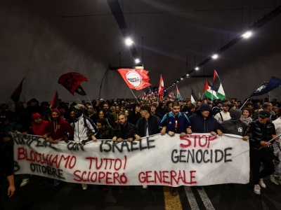 Protesty po zatrzymaniu flotylli przez Izrael. 