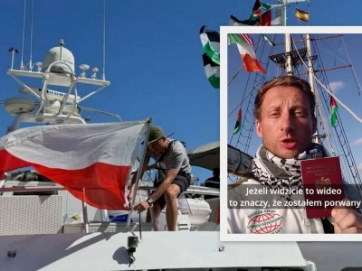 Protest w Nowym Sączu. Statki płynące do Gazy zatrzymane przez Izrael. Byli na nich Polacy