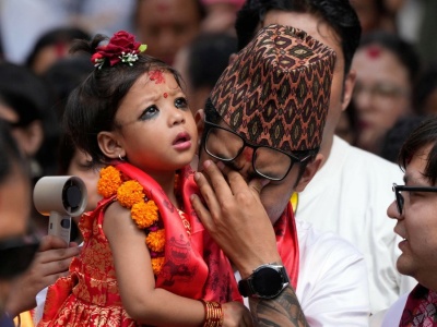 Nepal wybrał swoją boginię. Nową Kumari została dwulatka