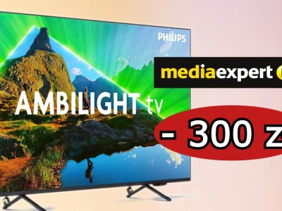 Weekendowa okazja na 50-calowy telewizor Philips z Ambilight. Teraz się opłaca