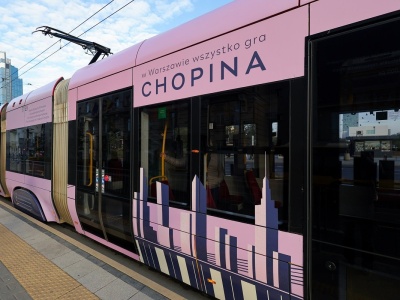 Tramwaj grający Chopina. Specjalne składy na warszawskich torach