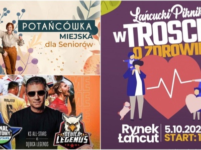 Weekendowe imprezy w Rzeszowie, Łańcucie i Dębicy. Kultura, sport i zdrowie