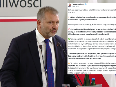 Kuriozum! Żurek dalej brnie ws. likwidacji losowania sędziów