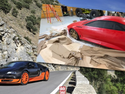 Kupił Bugatti Veyrona z Temu. Do domu przyszedł gigantyczny przycisk do papieru
