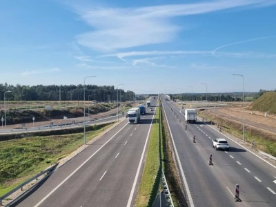 Via Baltica drogą dwujezdniową na całej długości. Otwarta obwodnica Łomży