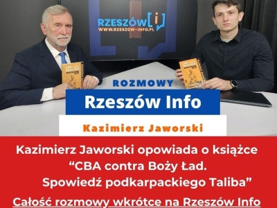 Już wkrótce w Rozmowach Rzeszów Info Kazimierz Jaworski