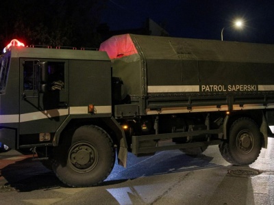Nocny komunikat Żandarmerii Wojskowej. Znaleziono obiekt