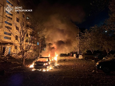 Ponad 500 dronów i 50 pocisków nad Ukrainą