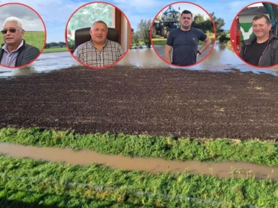 400 litrów deszczu na metr. Rolnicy z Warmii: ozimin nie da się siać, wszystko pod wodą