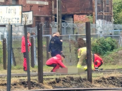 Tragedia w Porcie Miejskim. Pociąg potrącił pracownika kolei