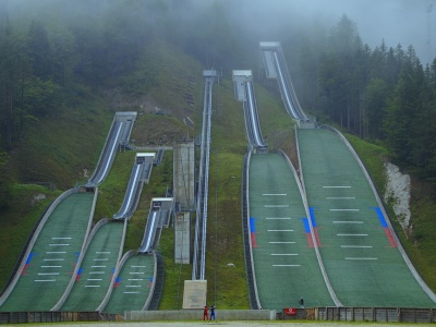 Planica i malownicza dolina w Alpach Julijskich