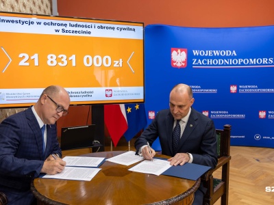 Szczecin dostał pieniądze na obronę cywilną. Miasto kupi m.in. agregaty i zbiorniki