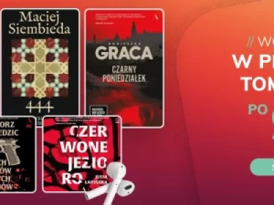 Promocje dnia – 8.10.2025: Agora po 9 zł, Fakty z Filii, Długie lektury, Poezja z WL, Mirek, Herbert, Karakter, Znak audio