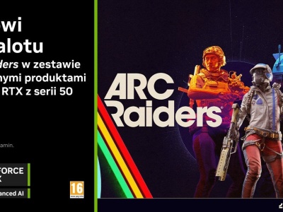 DLSS 4 w Battlefield 6 oraz Little Nightmares III. Gra ARC Raiders wraz z wybranymi produktami GeForce RTX z serii 50