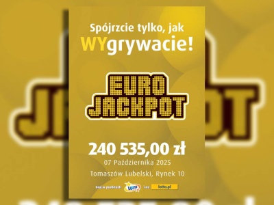 Zagrał za kilka złotych, wygrał fortunę! Ponad 240 tys. zł trafiło do mieszkańca Lubelszczyzny