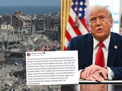 Trump: Hamas i Izrael zatwierdziły pierwszy etap planu pokojowego 