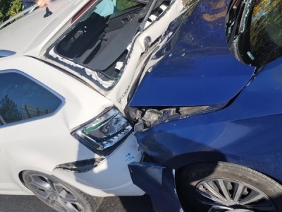 Zderzenie dwóch aut w Polskim Konopacie. Trzy osoby zabrane do szpitala