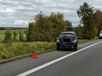 Zderzenie czterech pojazdów na DK 92
