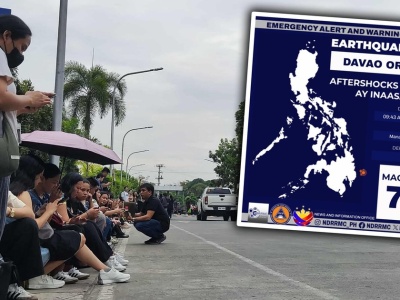 Potężne trzęsienie ziemi na Filipinach. Ostrzegają przed tsunami. W sieci dramatyczne nagrania