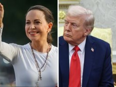 Laureatka Nobla dedykuje nagrodę Trumpowi. 