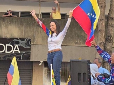 Nobel dla Marii Coriny Machado. Opozycja w Wenezueli świętuje
