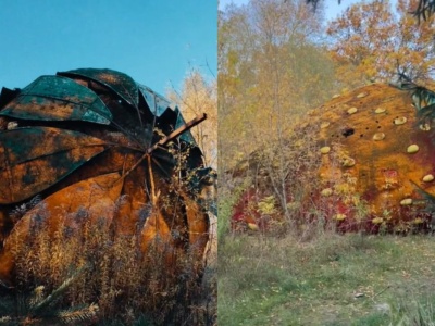 Żadne muzea i zamki. Pod Warszawą jedź zobaczyć... gigantyczną truskawkę. Wygląda jak z horroru