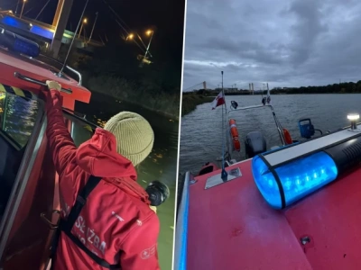 Mnóstwo służb w okolicach mostu Milenijnego. Trwają poszukiwania zaginionego 30-latka