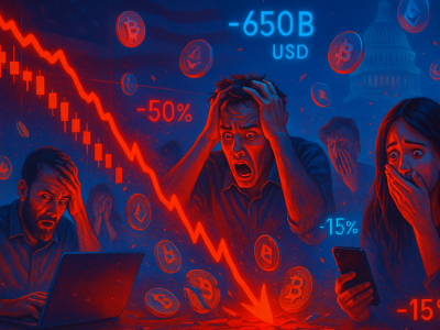 Największa rzeź na rynku kryptowalut. Jak 1,6 miliona traderów straciło 650 mld dol. w kilka godzin