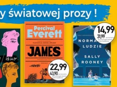 Promocje dnia – 13.10.2025: Światowa proza, Znak, Dowody, Dvorakova, Psychologia, Harpman, McCann, SQN, Saga Egmont