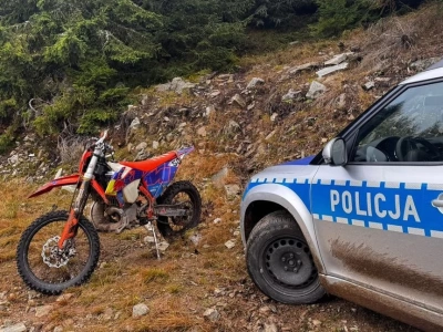 Ukarani za jazdę motocyklami po lesie