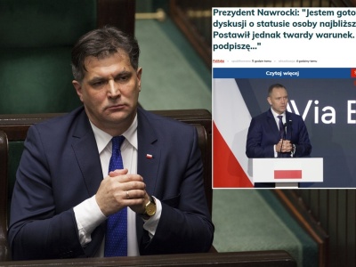 TYLKO U NAS. Kaleta: Prezydent jest strażnikiem konstytucji