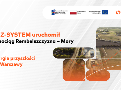 Nowy gazociąg GAZ-SYSTEM – energia przyszłości dla Warszawy