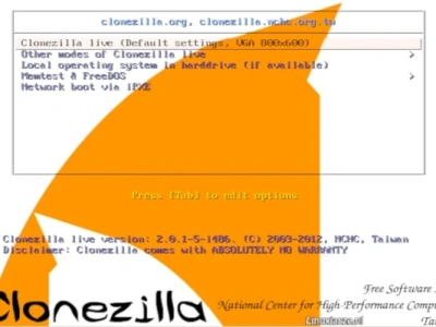 Clonezilla Live 3.3.0-33